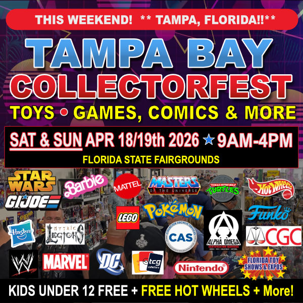 Tampa Bay Collectorfest Card Show flyer